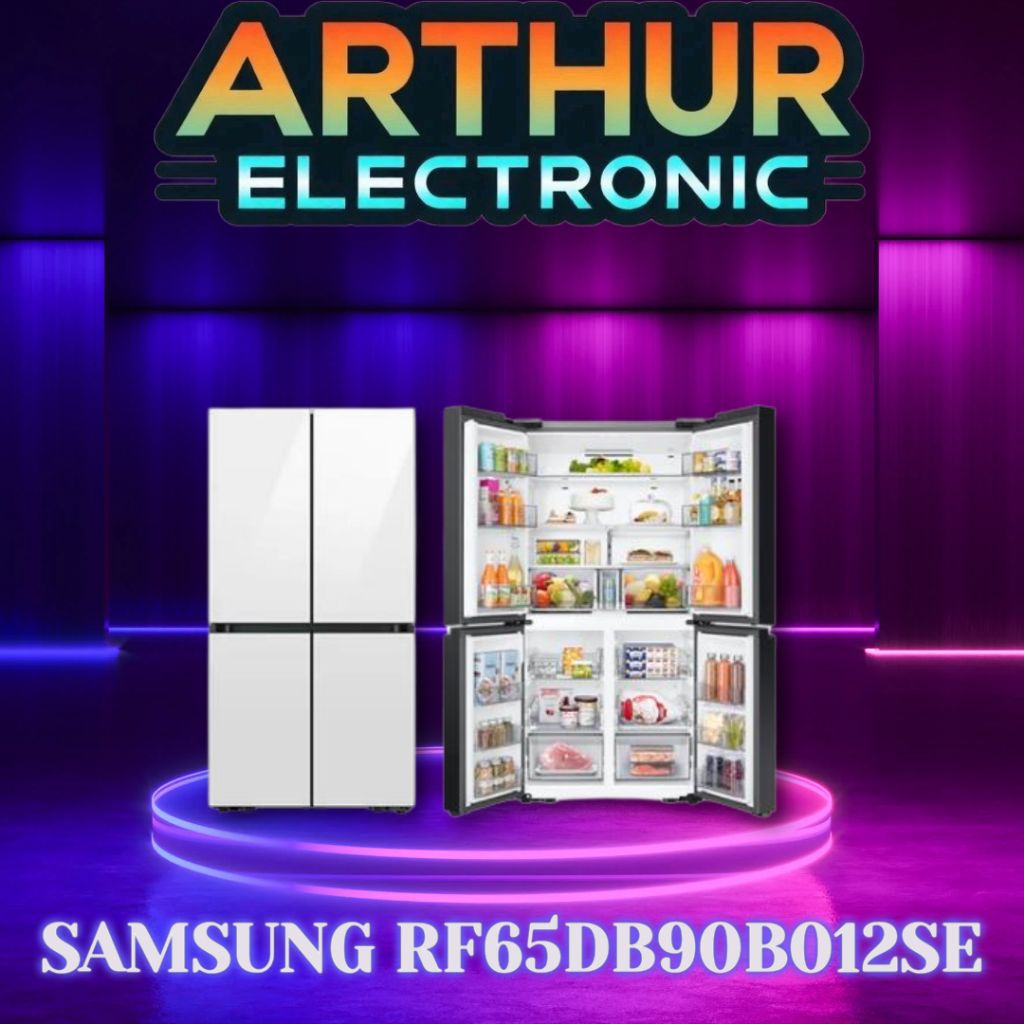 SAMSUNG BESPOKE KULKAS MULTIDOOR REFRIGERATOR RF65DB90B012SE