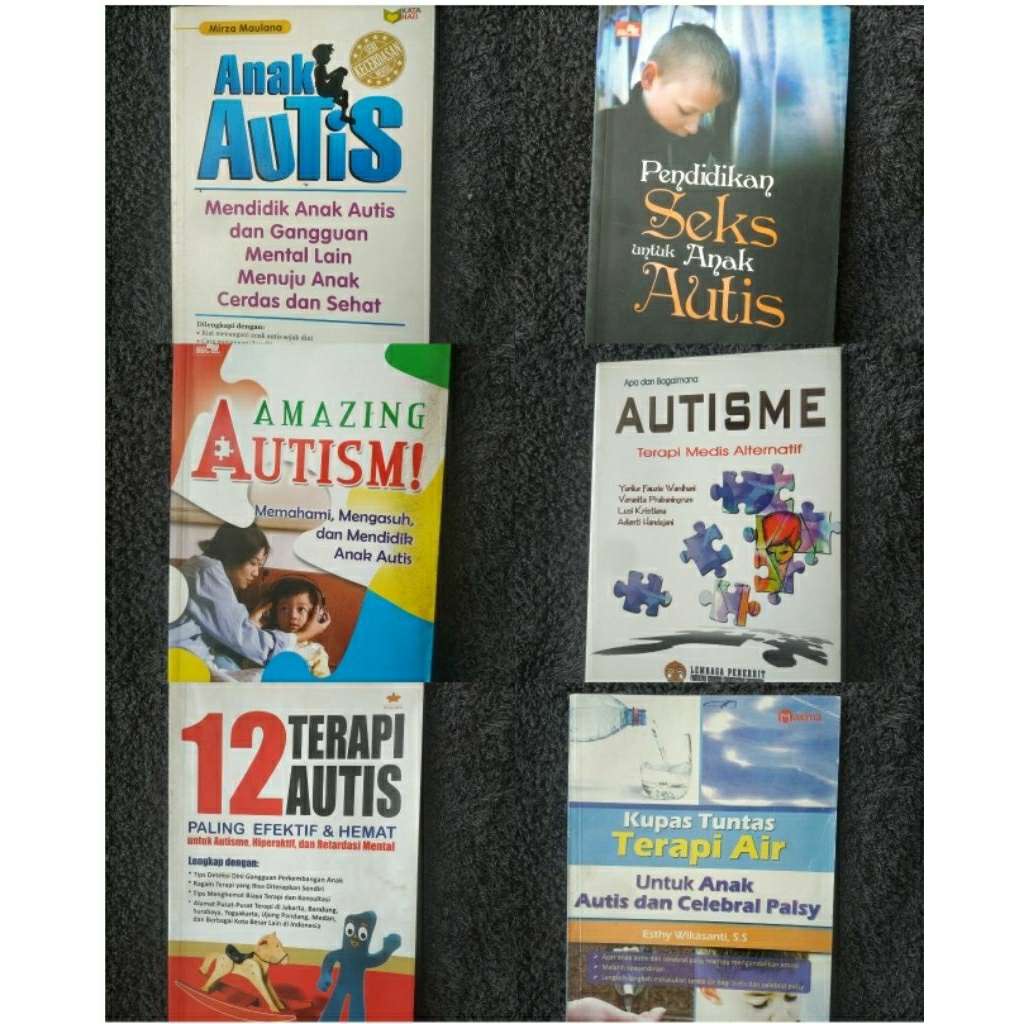 buku tentang terapi anak autisme