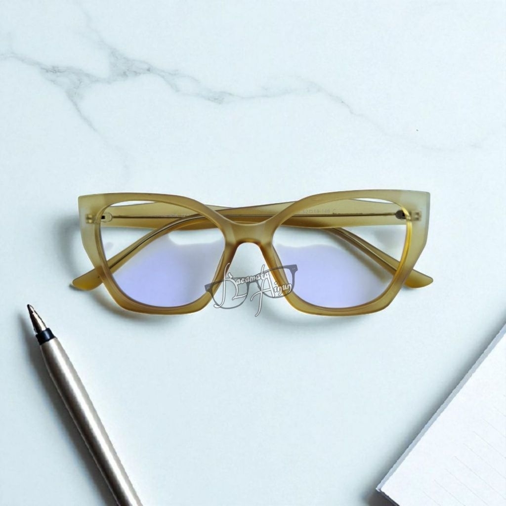 Kacamata wanita minus photocromic F 5209 | kacamata minus Antiradiasi