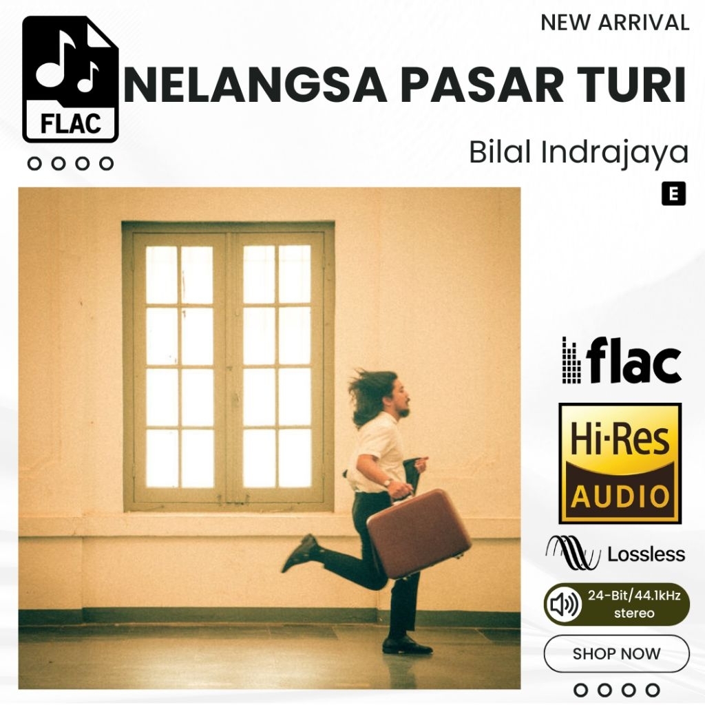 Nelangsa Pasar Turi Bilal Indrajaya Album lagu FLAC Hi-Res Lossless 24bit 44.1kHz