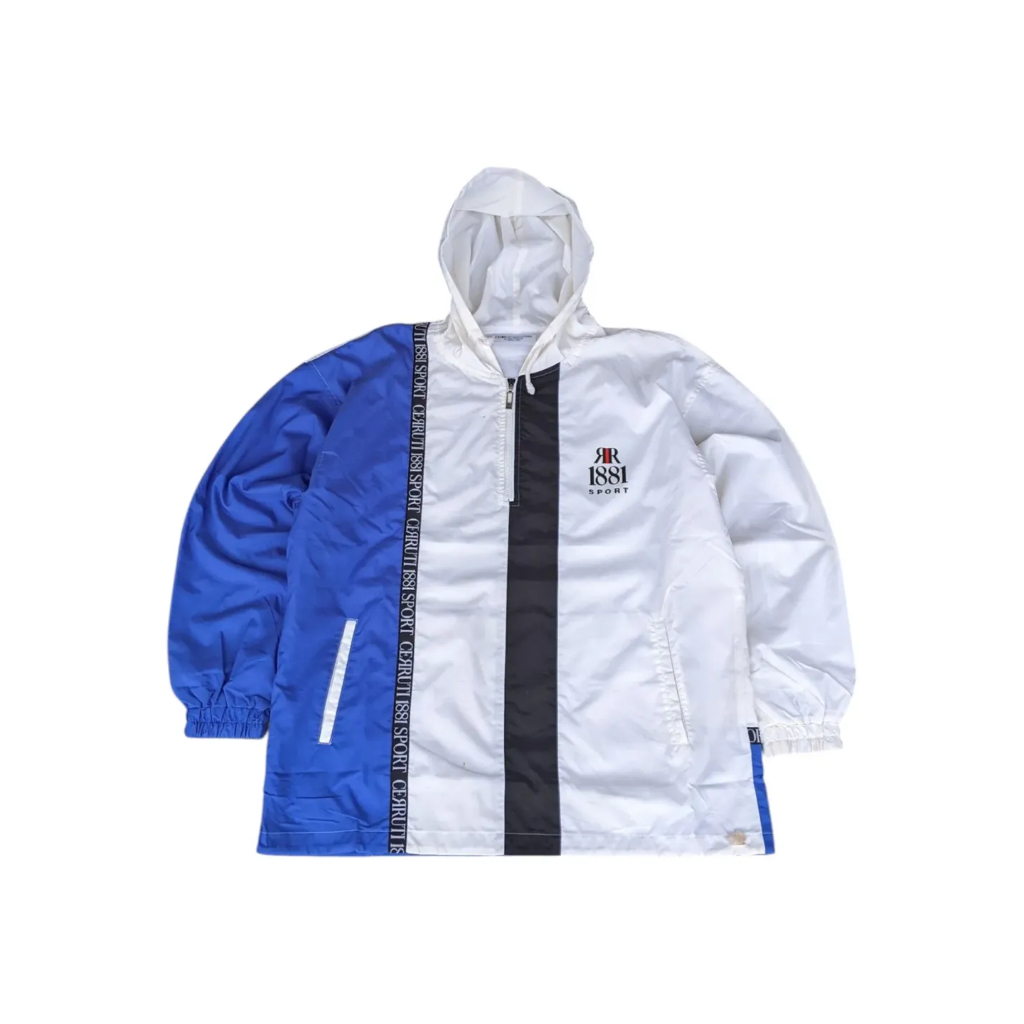 CERRUTI 1981 by NINO CERRUTI - Jaket Pria Jaket Windbreaker Pria Color Block Size XL