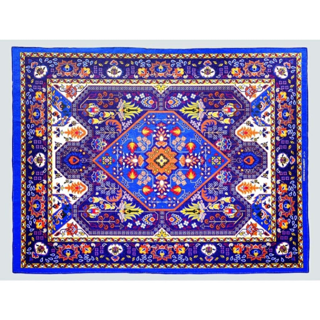 Ambal lantai ostrich turki permadani jumbo karpet ruang tamu aesthetic