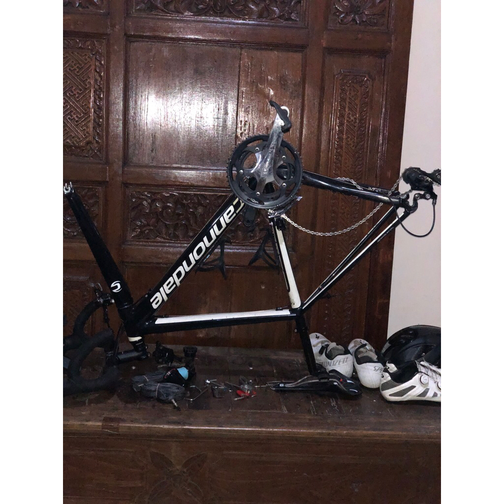 FRAMESET ONLY Cannondale CAAD Optimo (frame, fork, seatpost, headset, bb) size 48