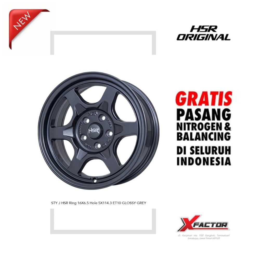 VELG MOBIL R16 HSR STY HSR R16X6.5 H 5X114,3 ET10