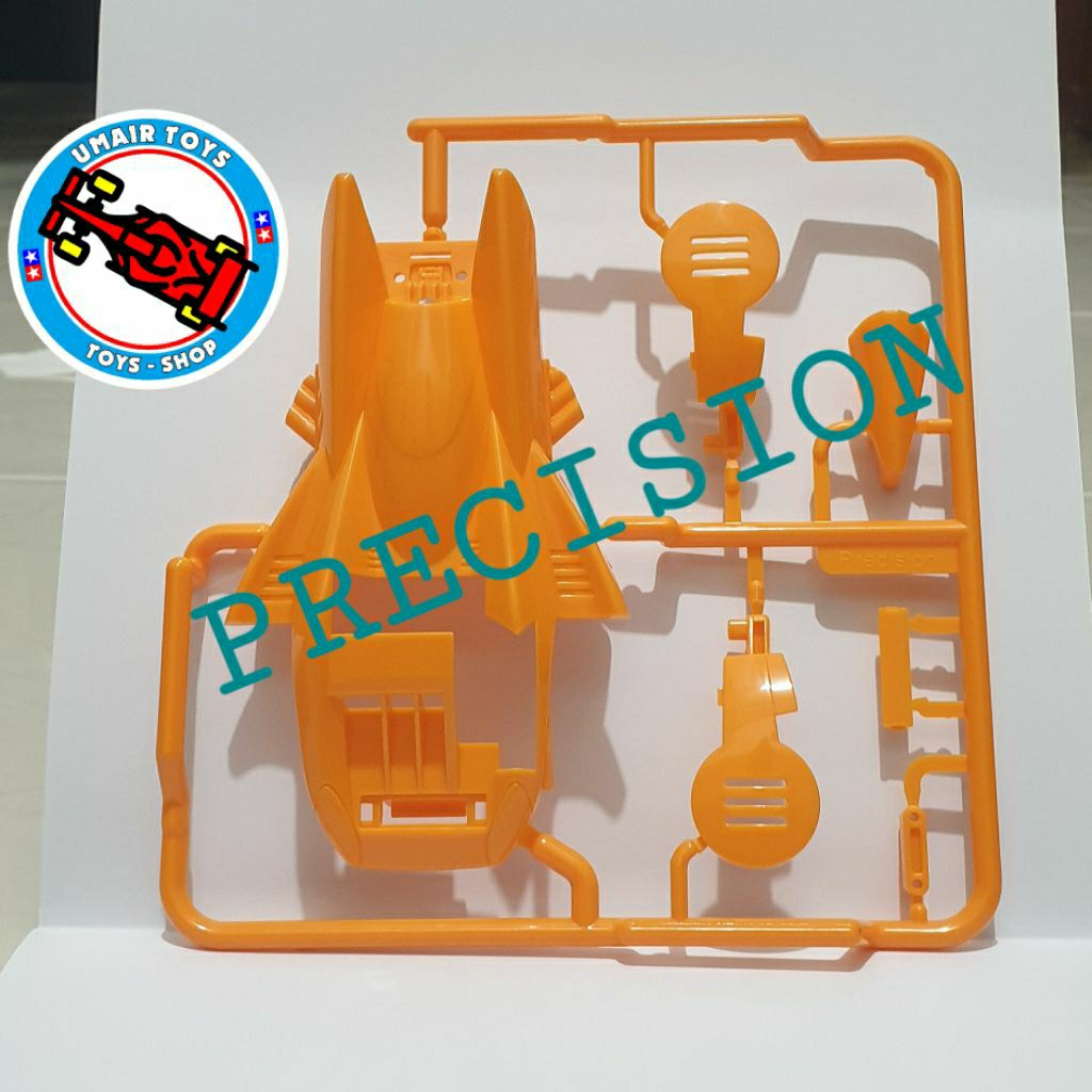 Tamiya Body Strato Vector ABS / Rep body tamiya strato vector orange / Oren bahan abs