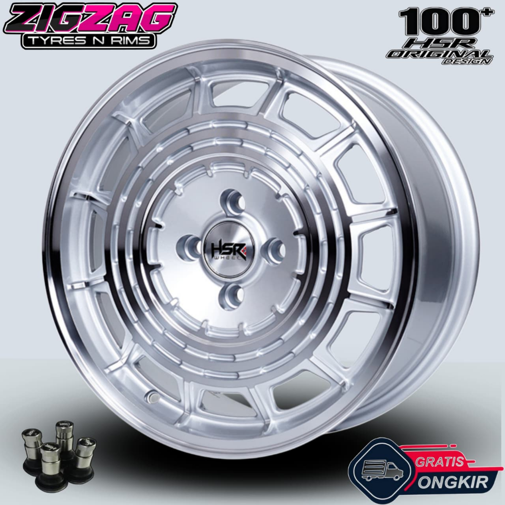 PROMO Velg Mobil Ring 16 HSR RTR Buat Brio Jazz Sirion Fronx Brio Mobilio  pelek Rally Ring 16