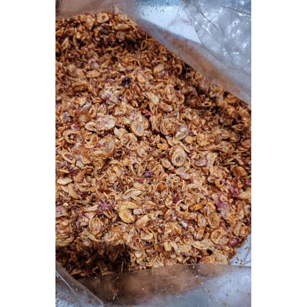 

Bawang Goreng Brebes 1/2 kg Tanpa Tepung
