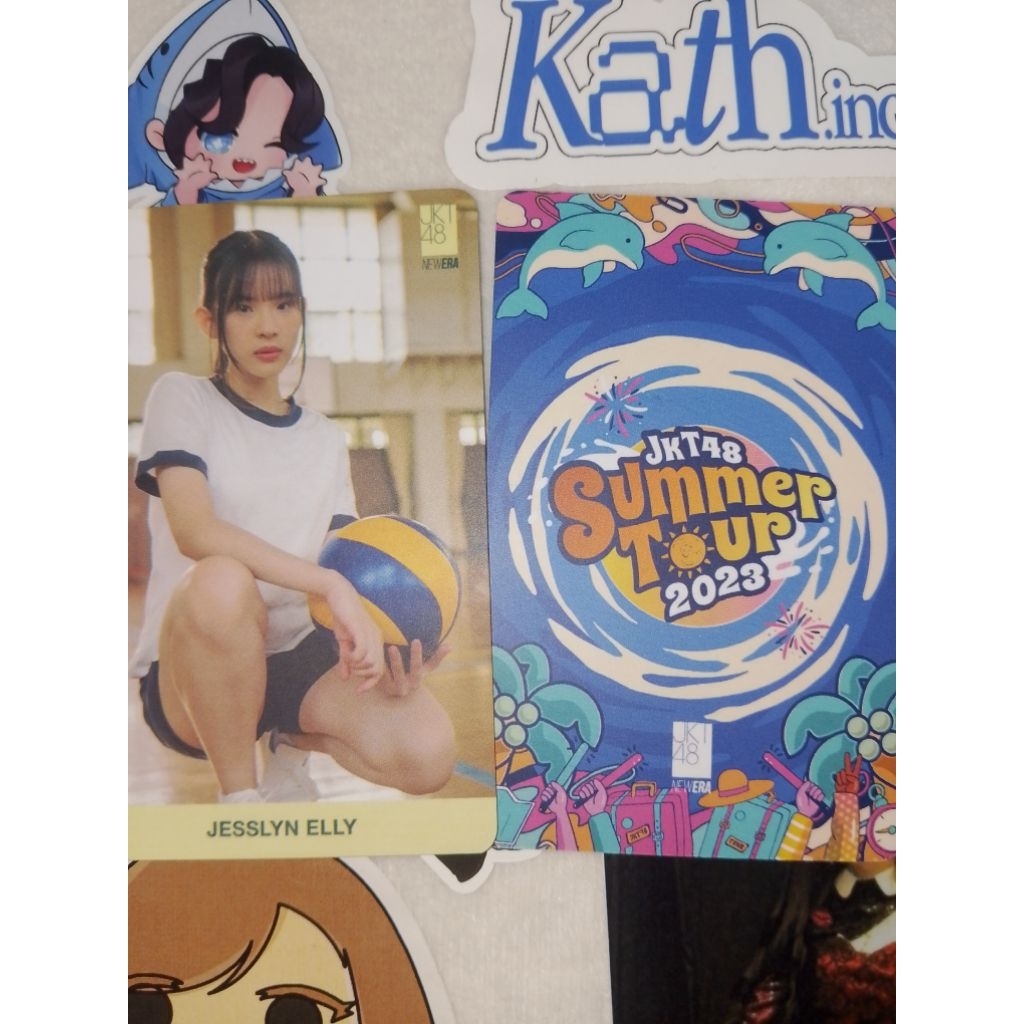 photocard jesslyn elly summer tour jkt48