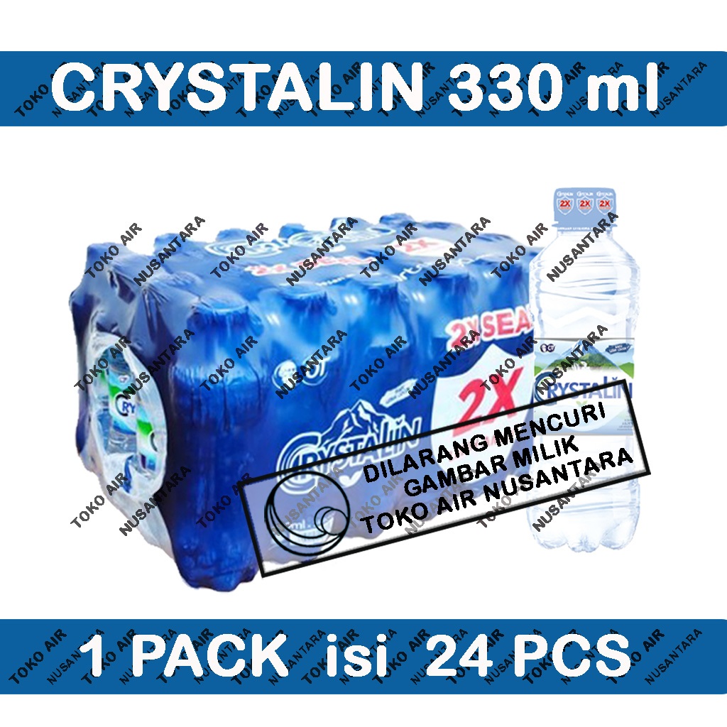 

Crystalin 330 ml - Air Minum pH 8