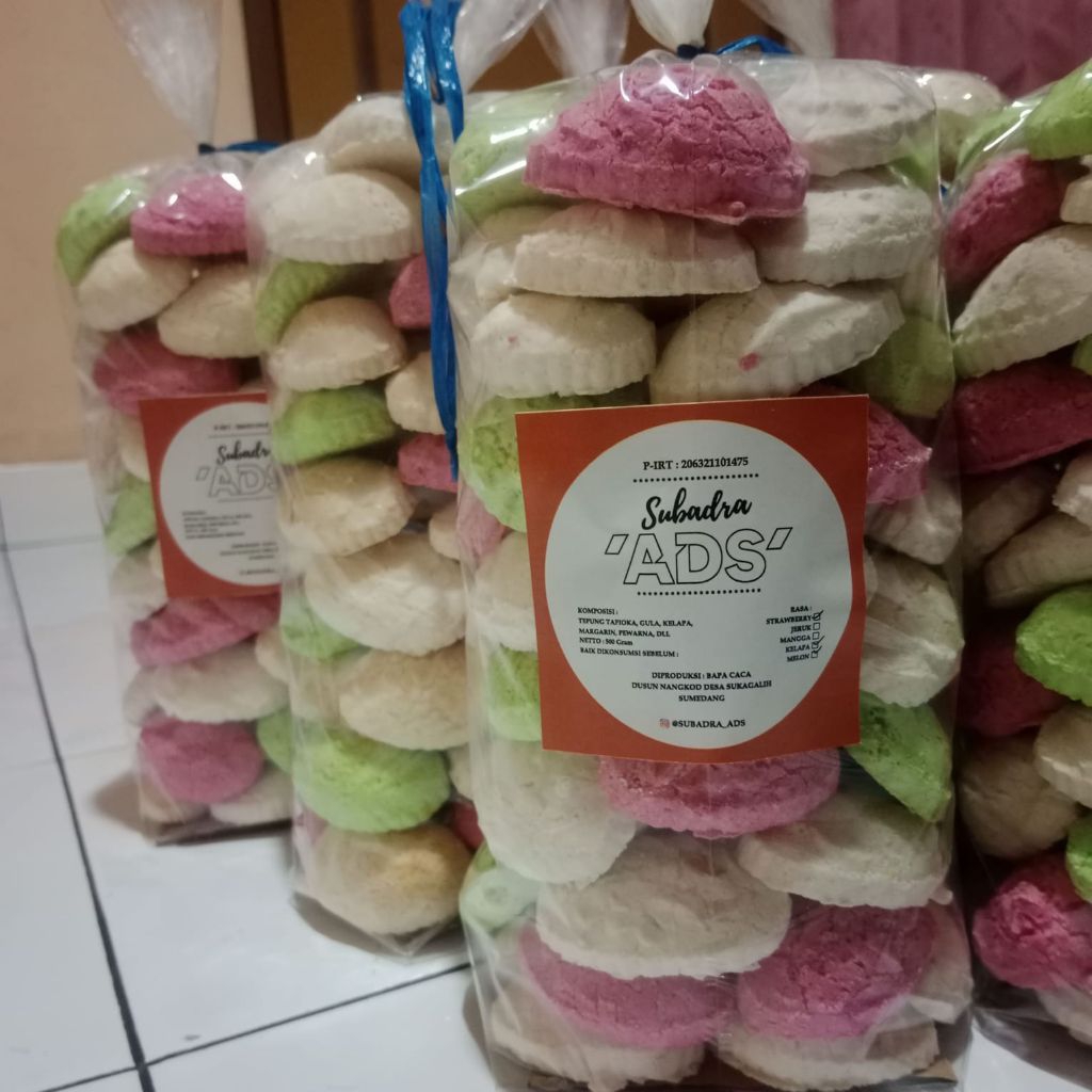 

kue kering jadul subadra atau caketra kue kering aci asli berat 1Kg