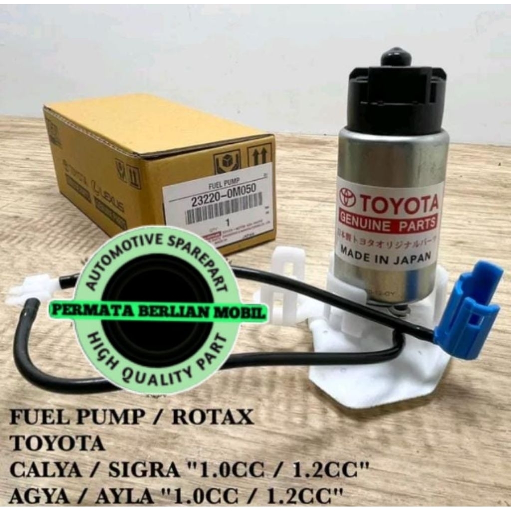 FUEL PUMP POMPA BENSIN ROTAK TOYOTA CALYA SIGRA AGYA AYLA 1.0 1.2 1000CC 1200CC ORIGINAL GARANSI 1BU