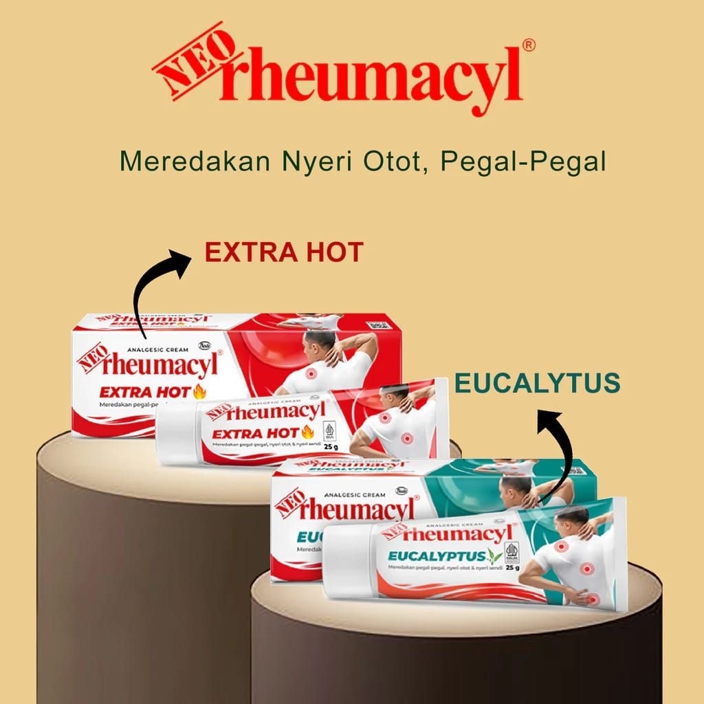Salep Nyeri Otot Dan Sendi Neo Rheumacyl hangat otot dan sendi cream