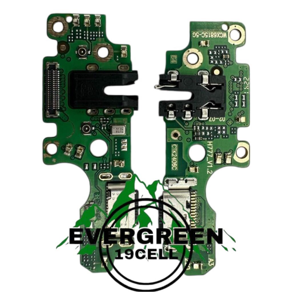 PAPAN PCB KONEKTOR CHARGER INFINIK ZERO 5G 2023 + CON H/F + MIC X6851C KONEKTOR CAS INFINIK ZERO 5G 