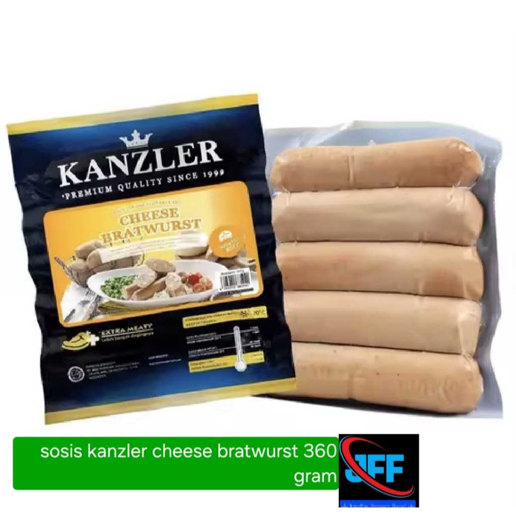 

sosis kanzler cheese bratwurst 360gr