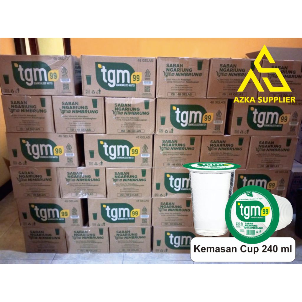 

Air Mineral TGM gelas Cup 240 ml