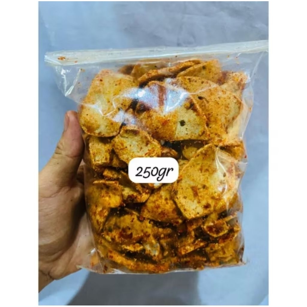 

basreng pedas daun jeruk 250gr