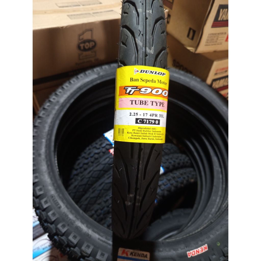 Ban Luar Dunlop Ukuran 225-17, 275-17, 120/80-17