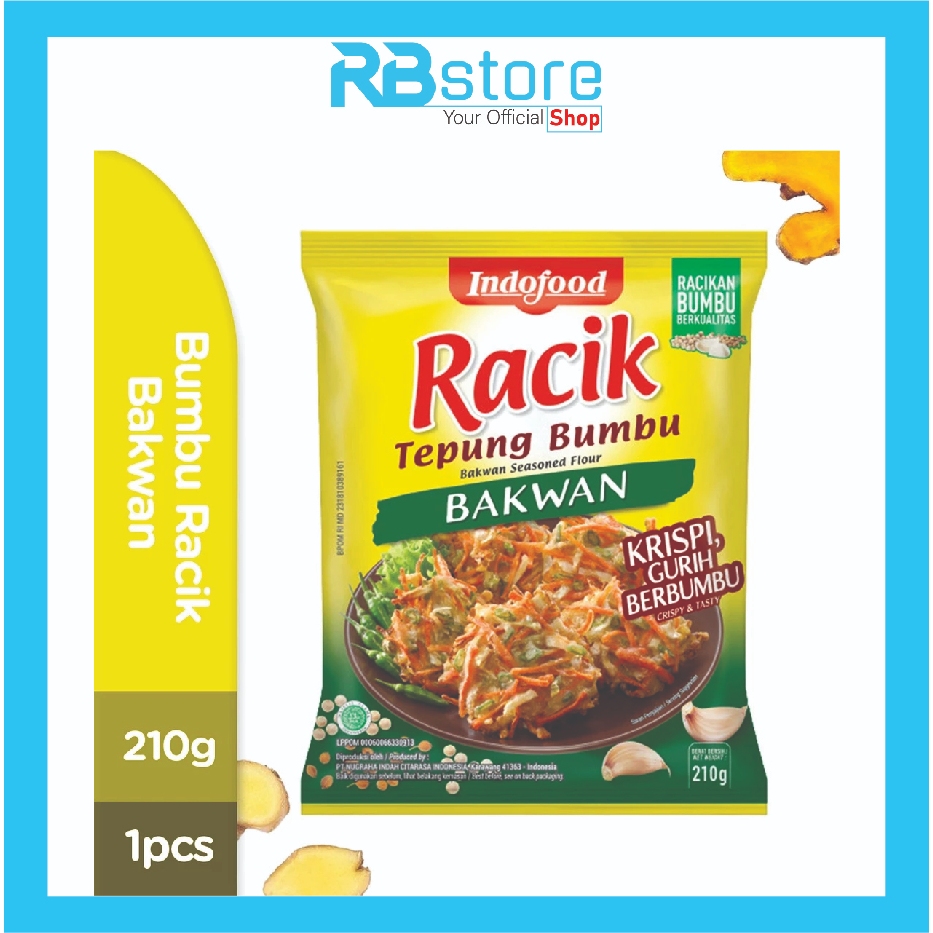 

Racik Tepung Bumbu Bakwan , Serbaguna, Kentucky 210gr All Variant