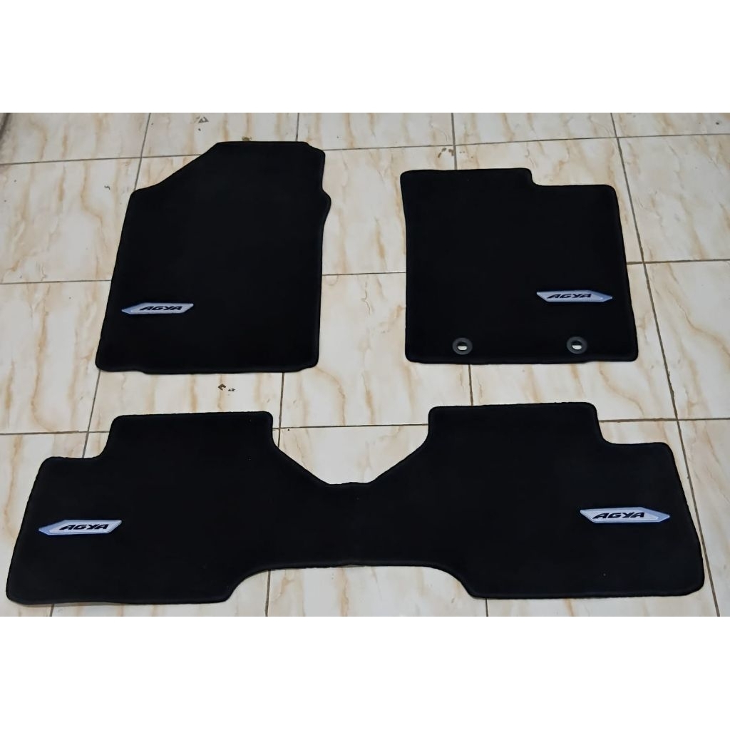Karpet Mobil Toyota Agya Type G Fullset Original