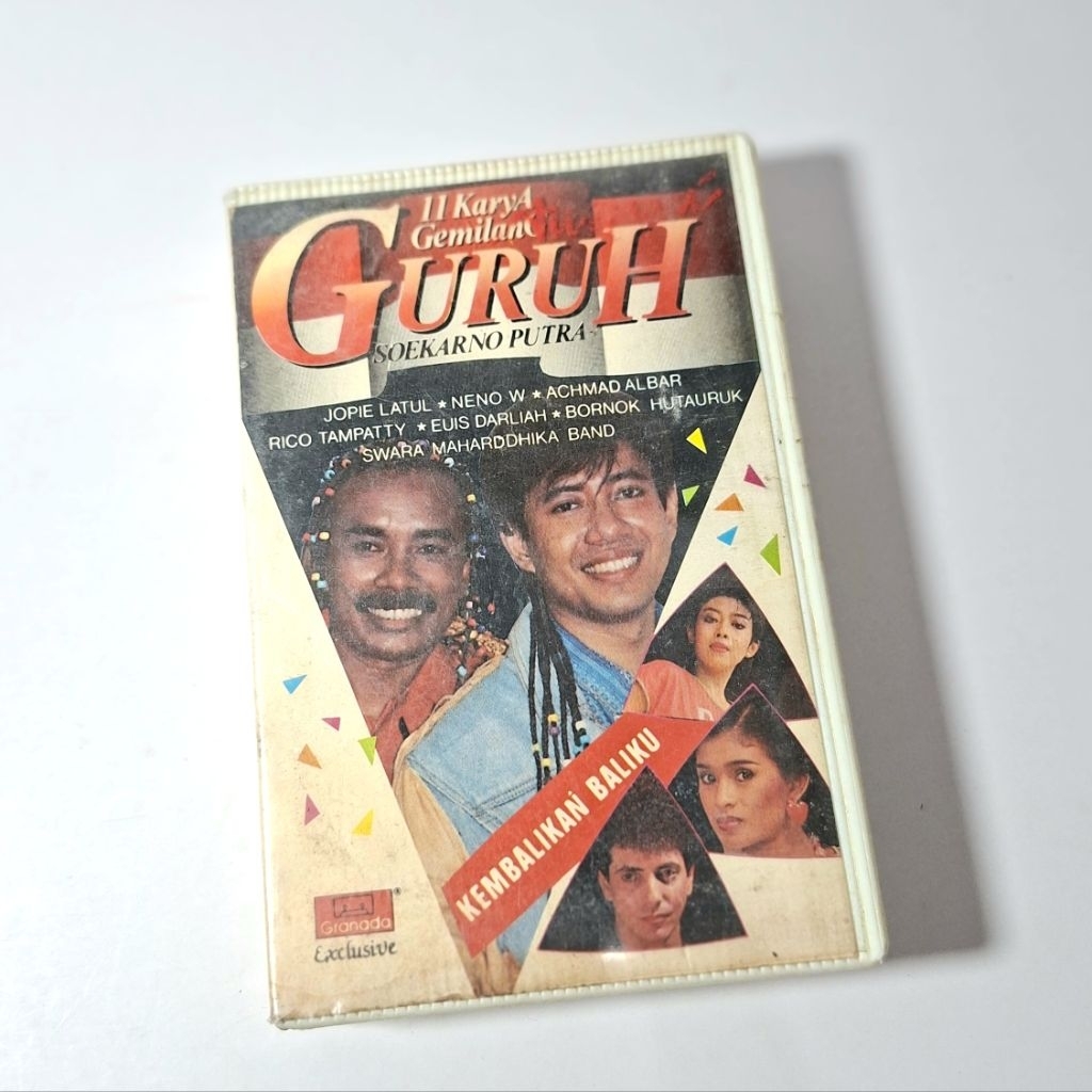Kaset Pita Guruh Soekarno Putra - 11 Karya Gemilang (Bornok Hutauruk Achmad Albar dll)