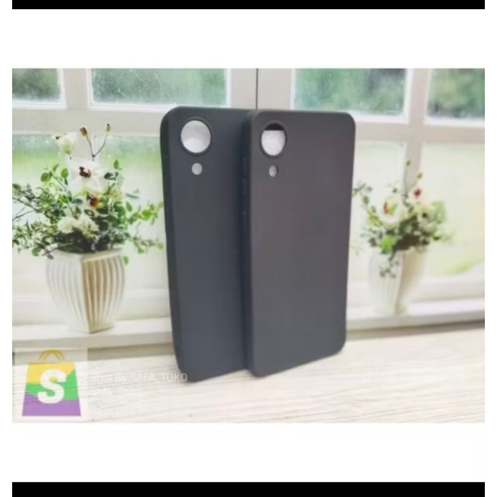 Casing Samsung Galaxy A03 Core SoftCase Black Matte