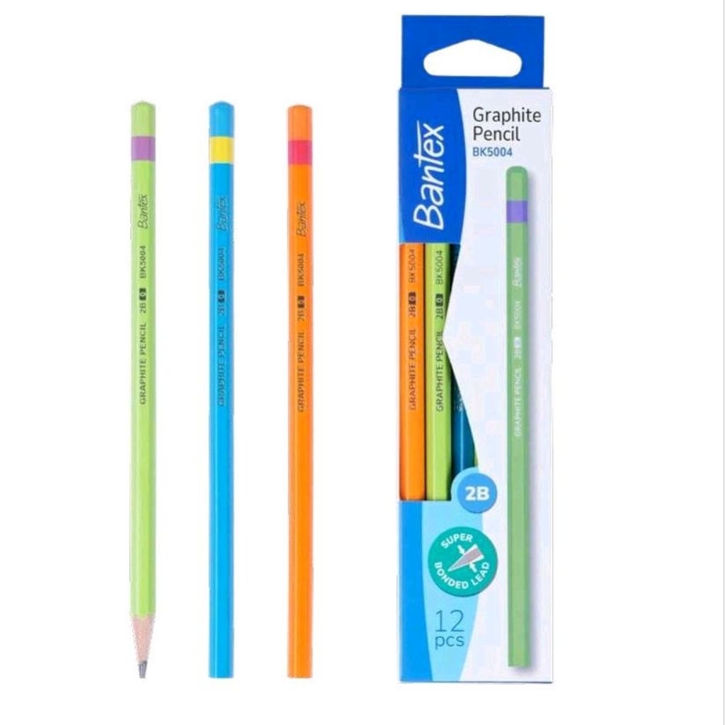 

Bantex Graphite Pencil 2B BK5004 (per lusin)