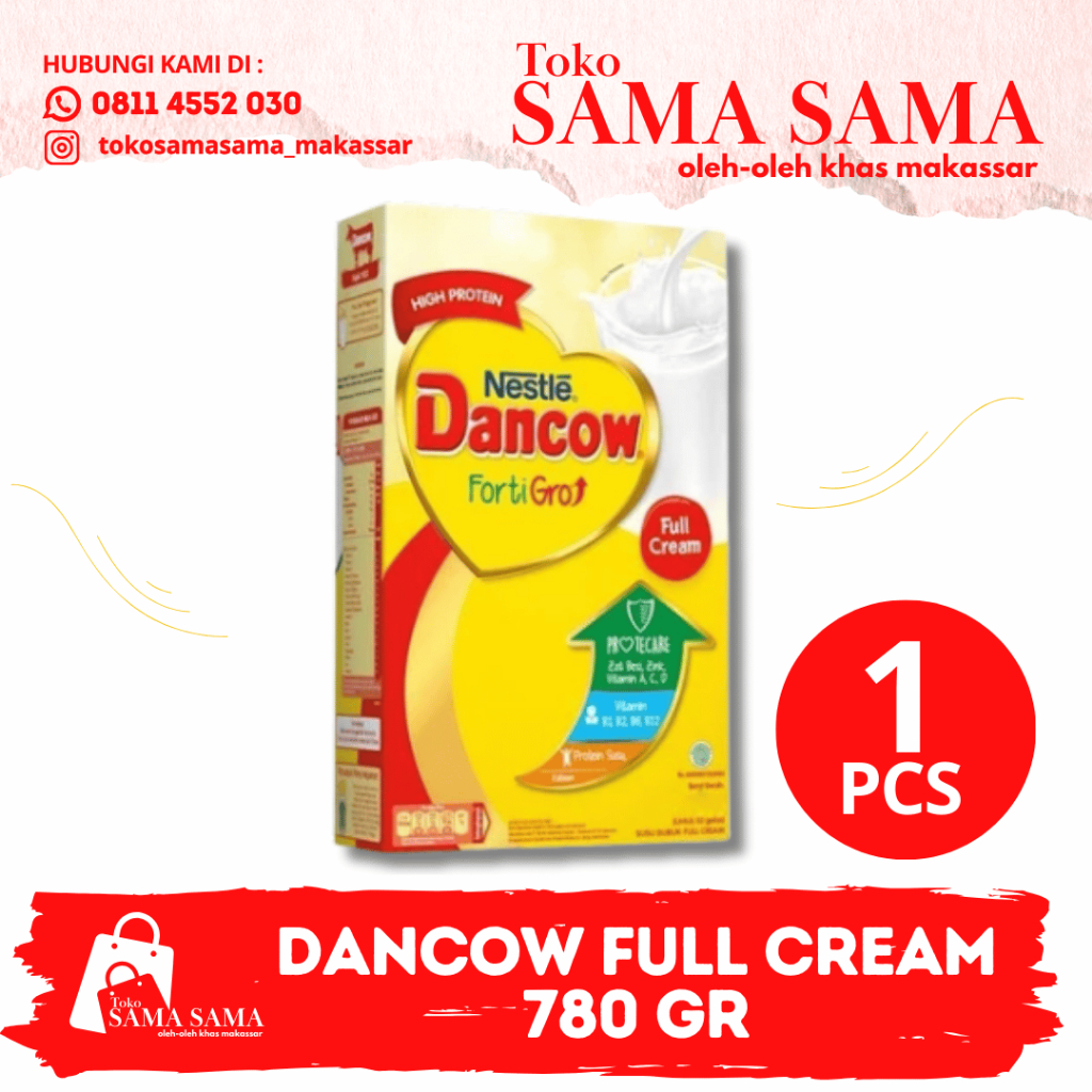 

DANCOW FULL CREAM DAN INSTANT 780 GR / 390 GR / 195 GR