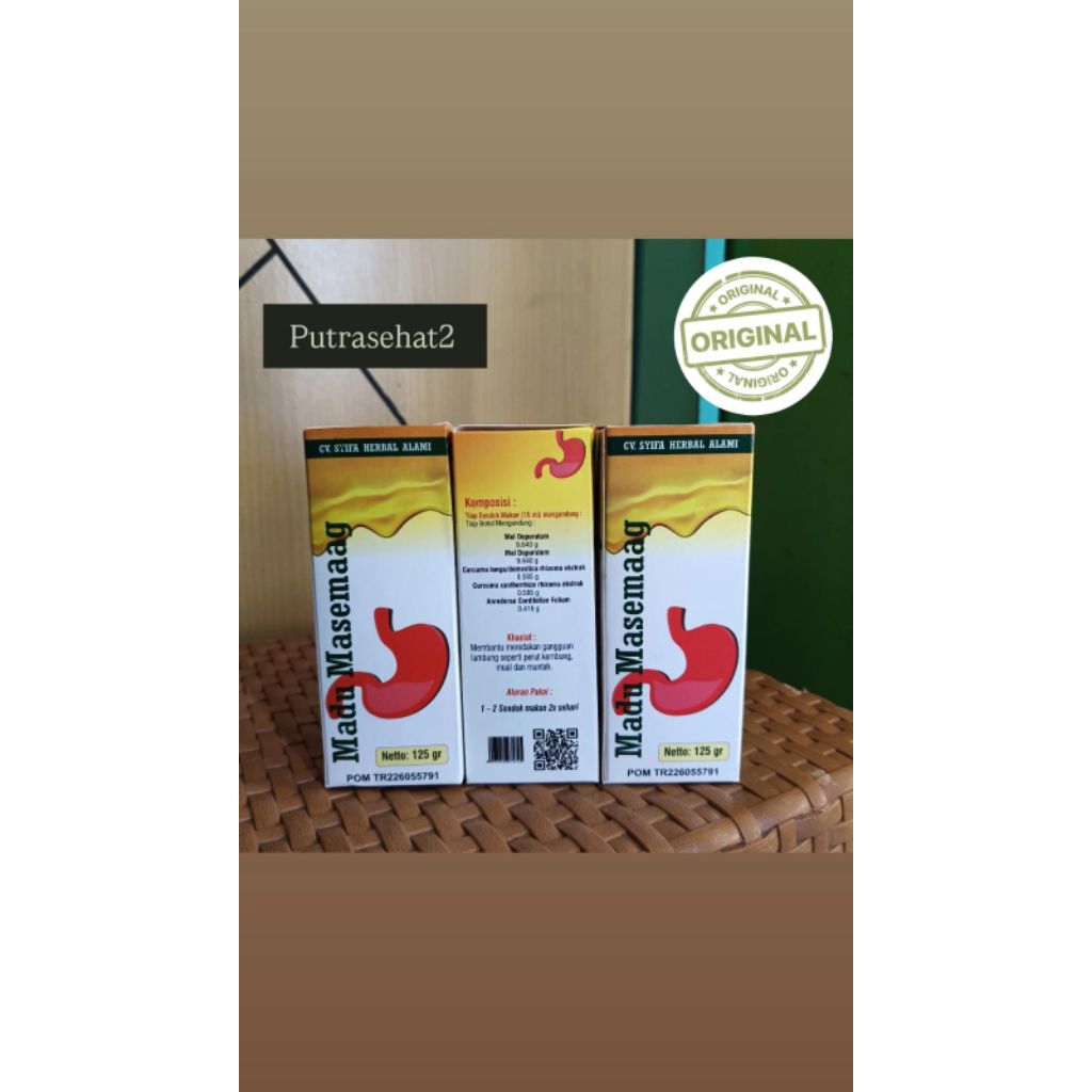 

MASEMAG 125gr Madu Lambung