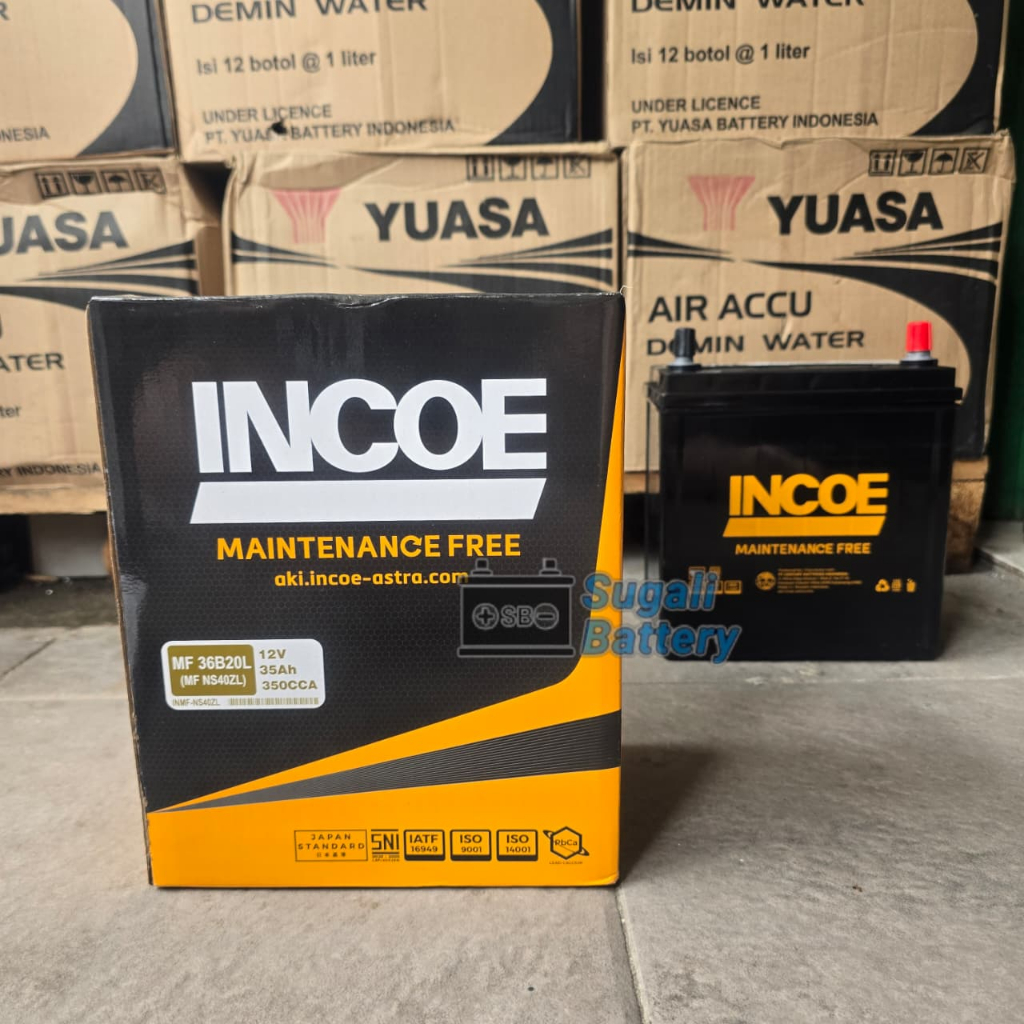 AKI MOBIL AVANZA XENIA NEW, BRIO, RAIZE INCOE NS40ZL MF AKI KERING 35AH ORIGINAL ASTRA