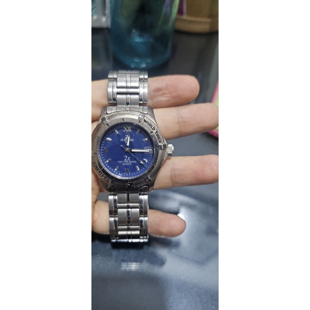 Preloved jam tangan pria 25 hours