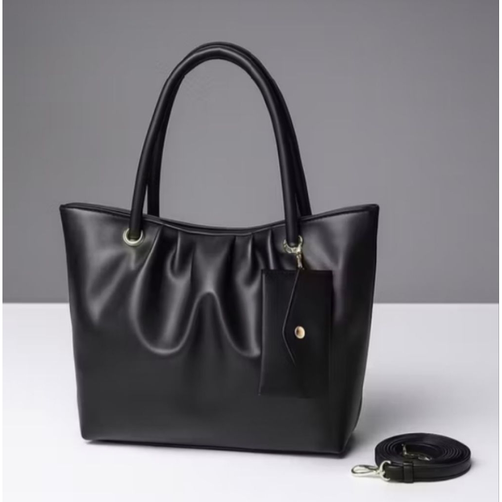 Tote bag kulit kekinian ||tote bag fungsional