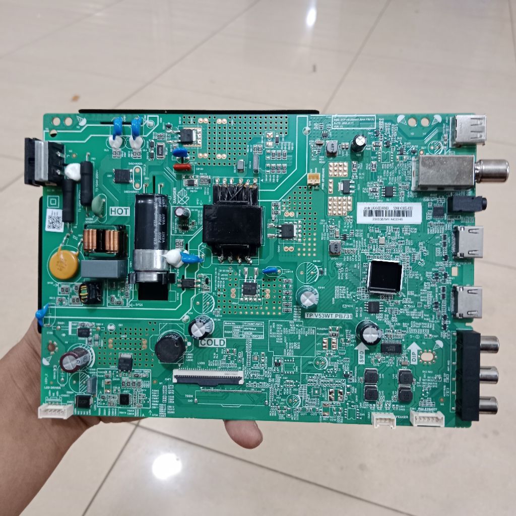 MB TV SAMSUNG UA24T4001 / MB MAINBOARD MOTHERBOARD MENBOARD MOBO BOARD MESIN ORI DIGITAL TV SAMSUNG 