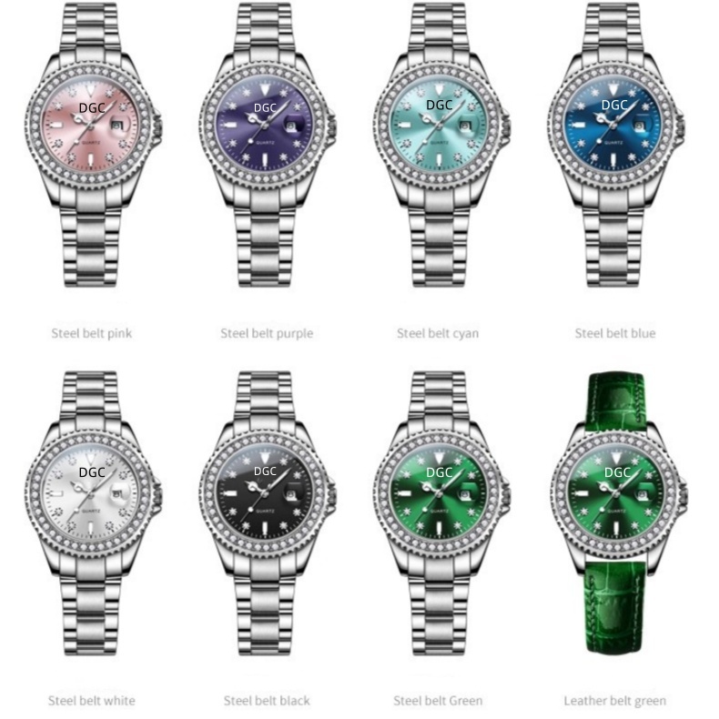 STYLE FASHION DGC W536 Jam Tangan Fashion Wanita Jam tangan wanita kasual versi Korea jam tangan