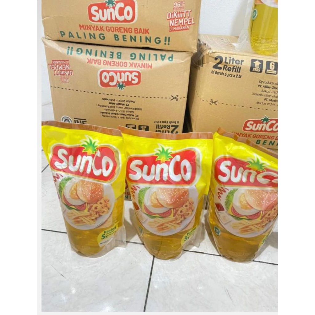 

minyak goreng sunco 2 literan 1kerdus isi 6