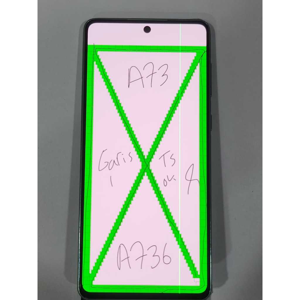 LCD SAMSUNG GALAXY A73 5G - A736 ORIGINAL COPOTAN MINUS GARIS 1