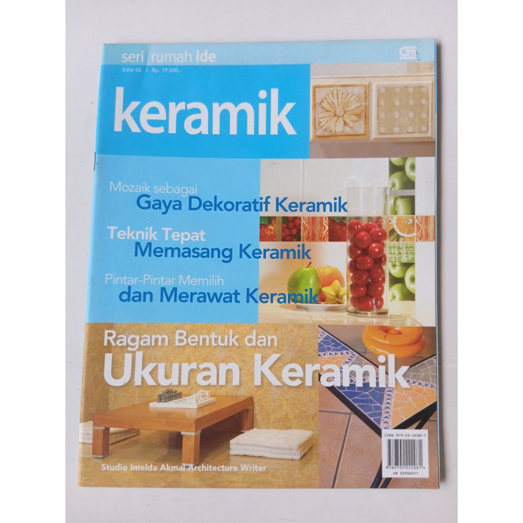 Bekas Buku Majalah Seri Rumah ide Keramik Gaya Dekoratif