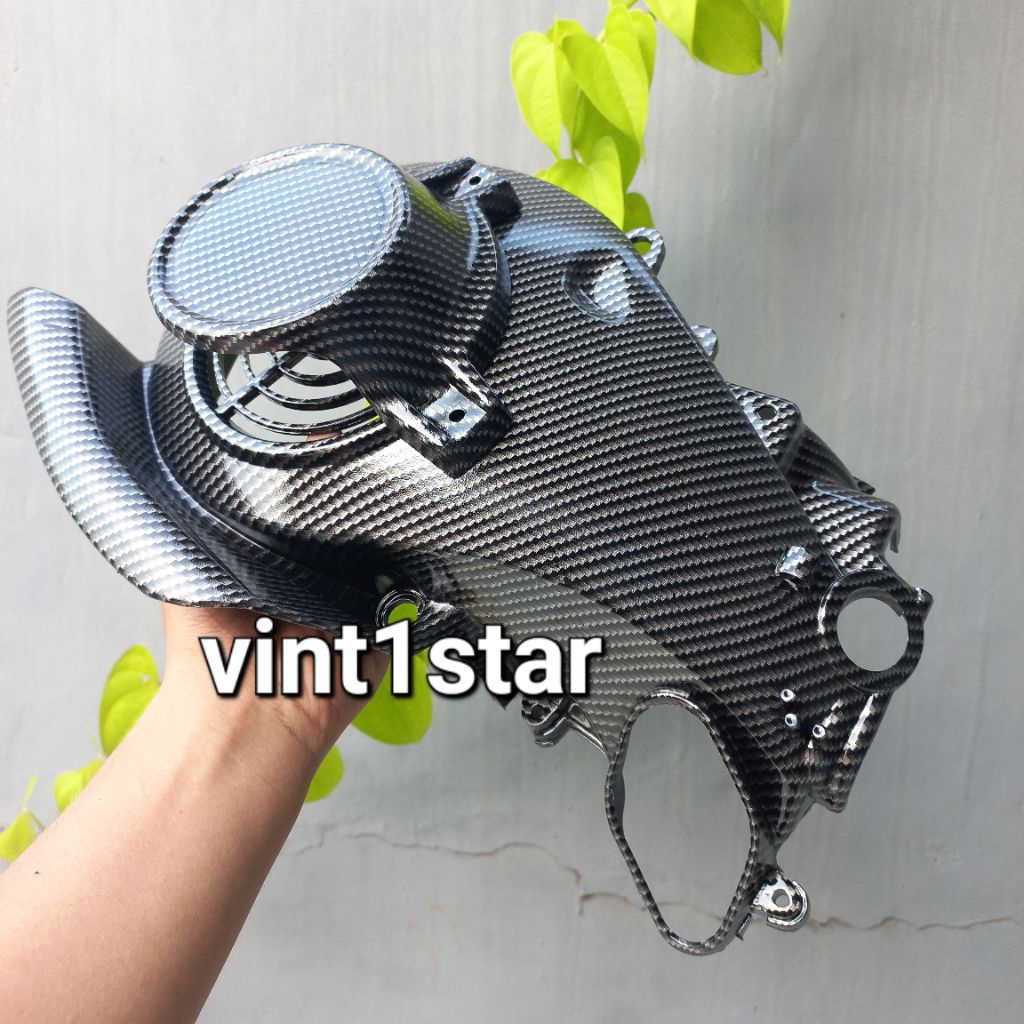 TUTUP KIPAS / COVER KIPAS CARBON - YAMAHA MIO J-MIO GT MIO SOUL GT 115-FINO 115