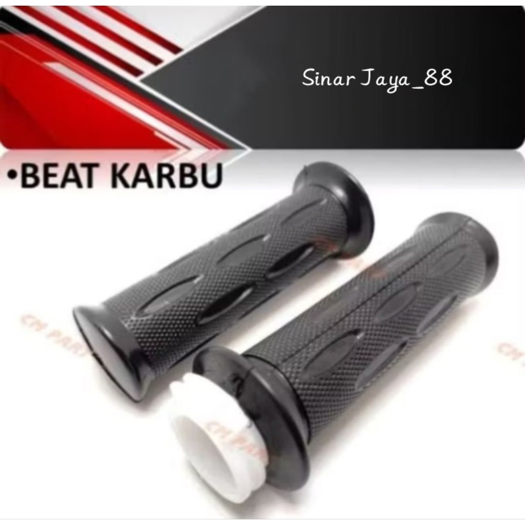 Hanfat/Karet Stang/Hand Pad+Pipa Gas 1 Set Motor Honda Beat Karbu