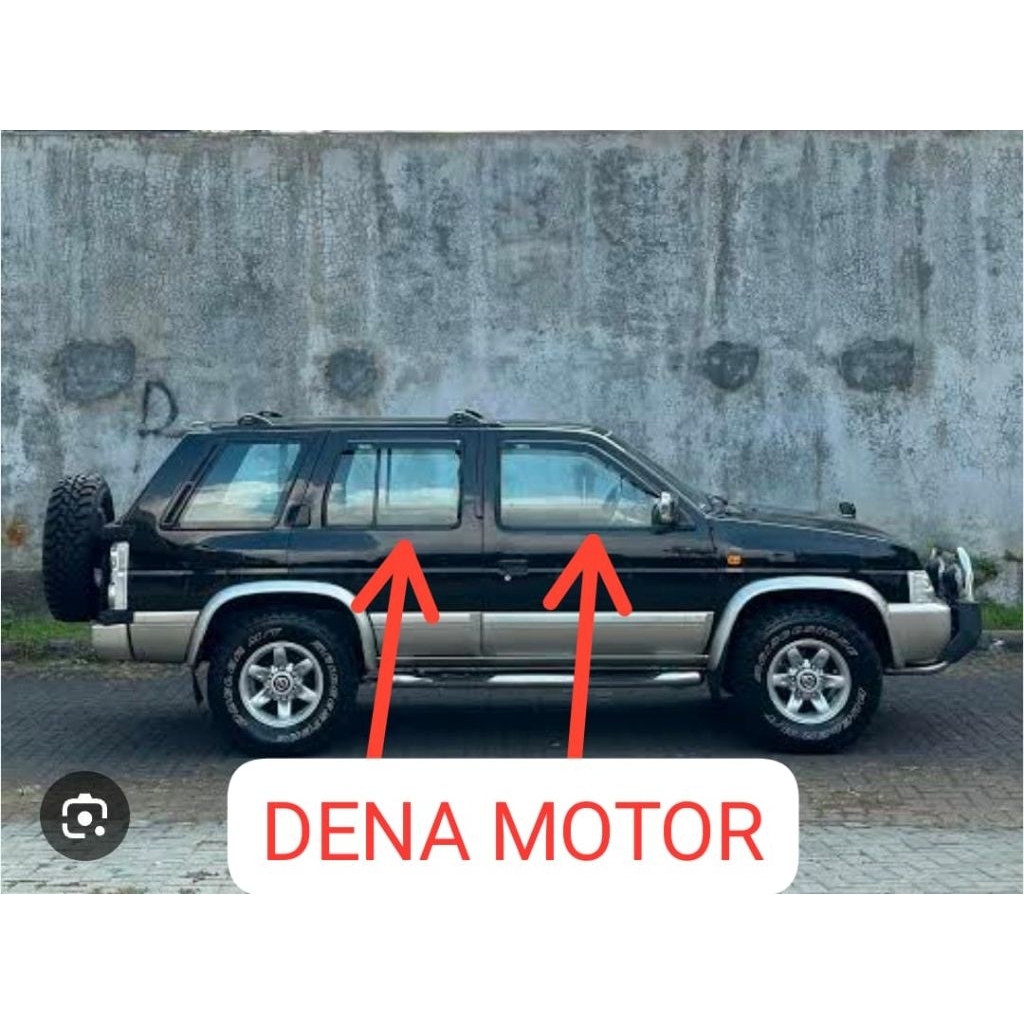 karet pelipit kaca luar water strip kaca luar nissan Terrano