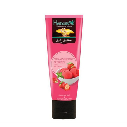 HERBORIST BODY BUTTER STRAWBERRY 80 GR