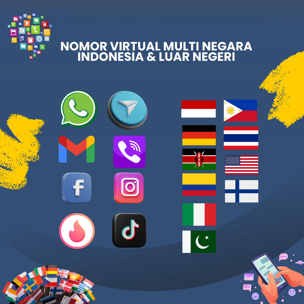 Nomor WhatsApp Multi Negara – Indonesia & Luar Negeri