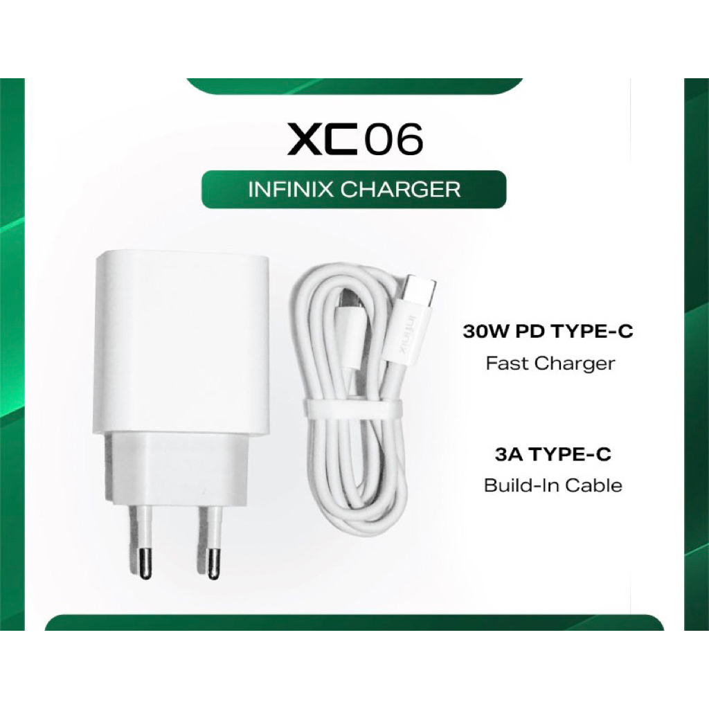 POWER ADAPTOR INFINIX 30W C TO C XC06 KIT