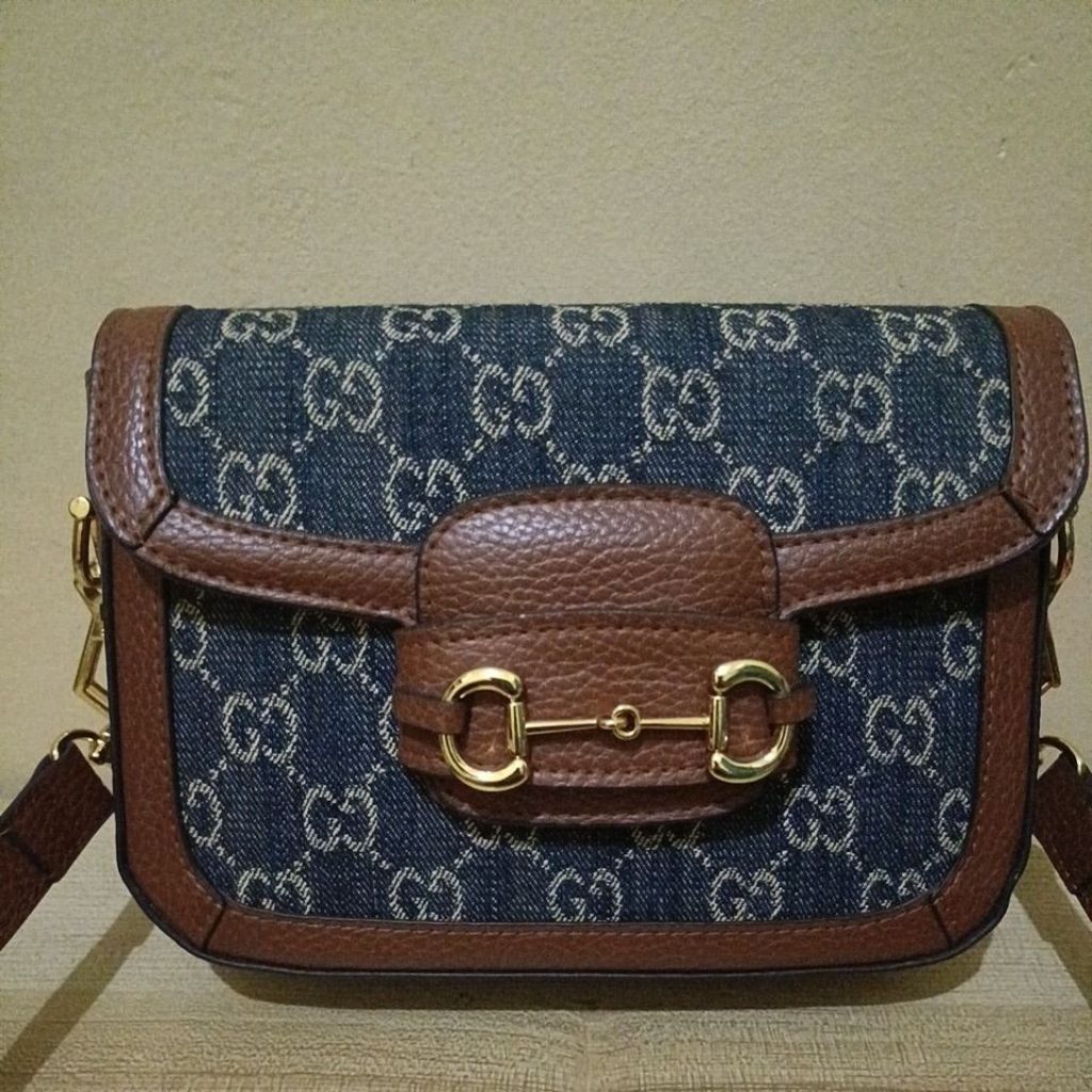 tas branded preloved Gucci* horsbit