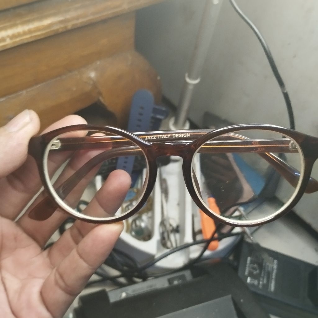 frame kacamata merk jazz italy design original termurah
