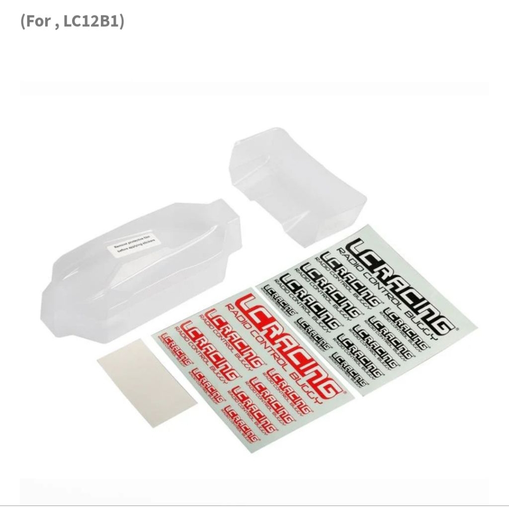 L6228 - Lc Racing LC12B1 Buggy Body/Rear Aero Wing(Light)