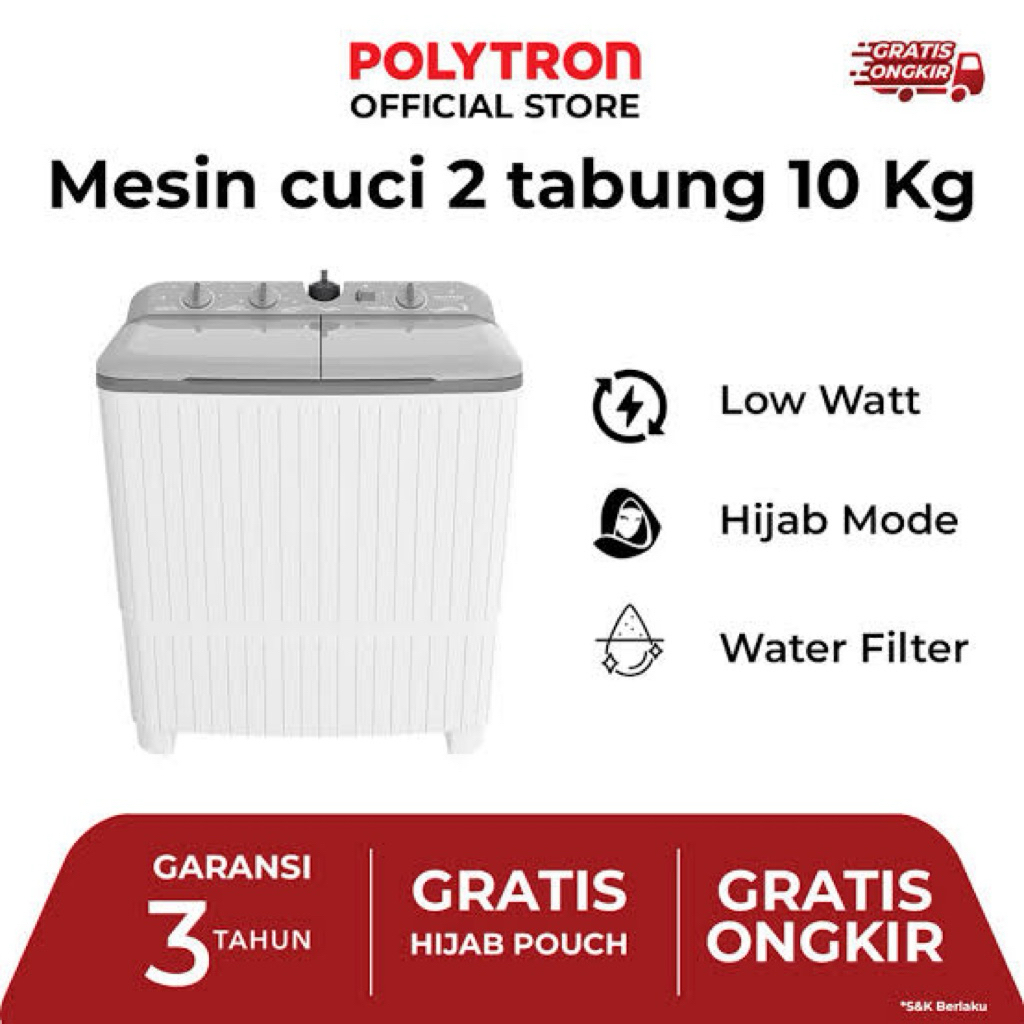 POLYTRON MESIN CUCi 10KG FILTER