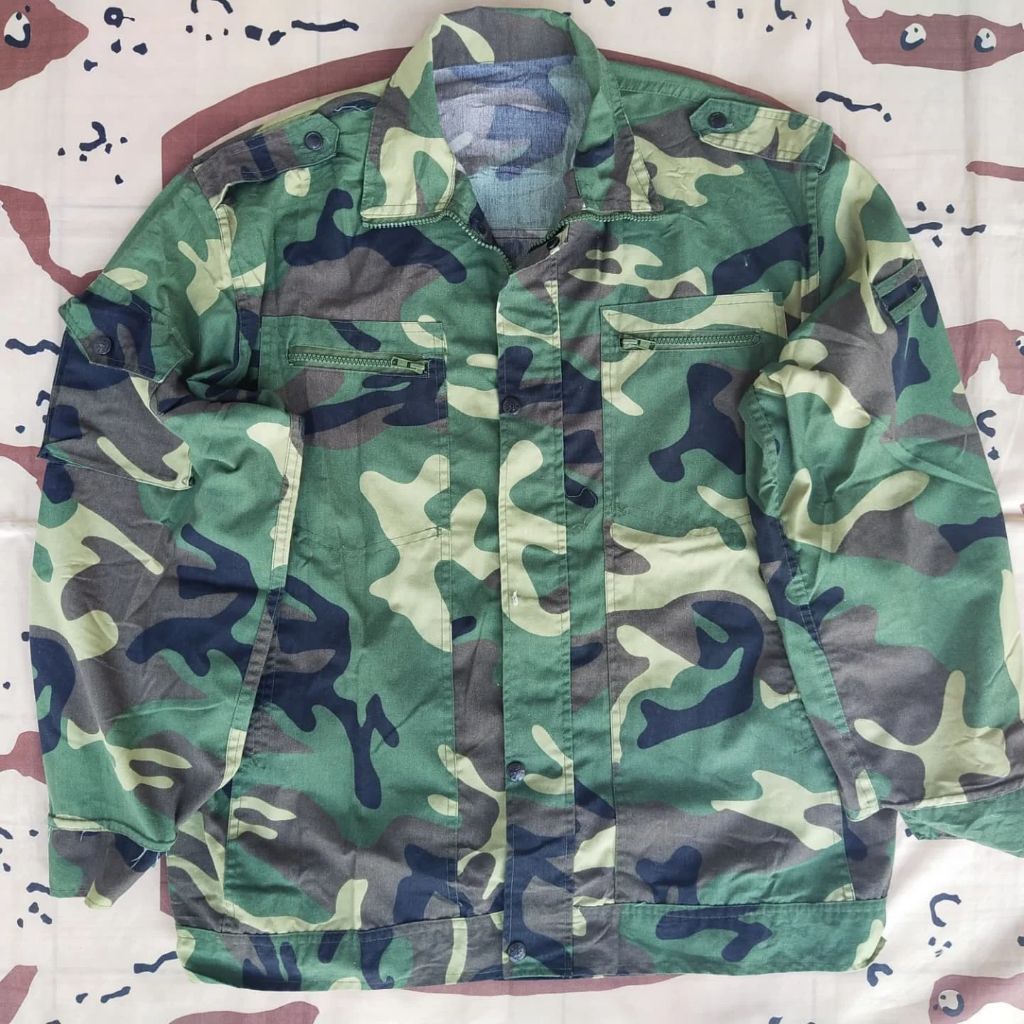 1 Stel BDU Chinese Army Woodland Original XXL