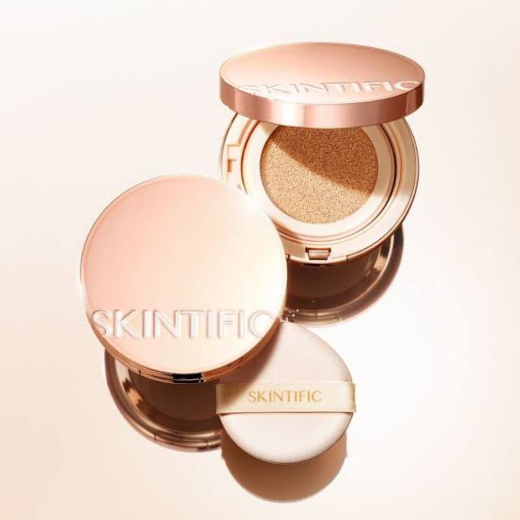 Skintific Glow Cushion Skintific cushion Gold Skintific coverlast cushion
