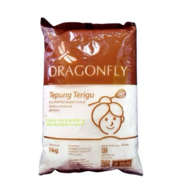 

Tepung Terigu Dragonfly 1kg