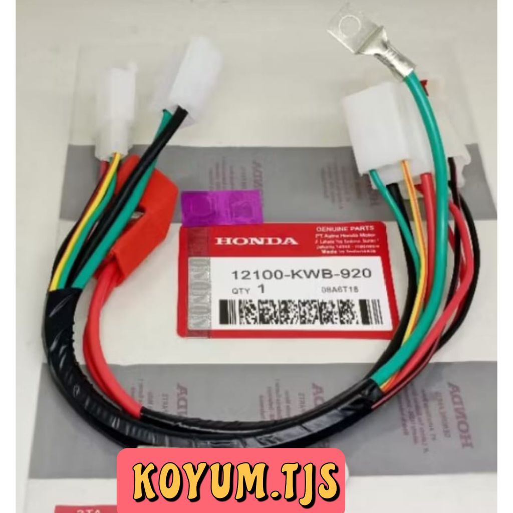 KABEL BODY BAGIAN AKI KWB UNTUK MOTOR HONDA REVO ABSOLUT 110/REVO FIT/BLADE 110 ORIGINAL